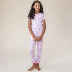 Clearance Flowers 3pc Pajamas 2-12 Kids Pajamas & Bathrobes