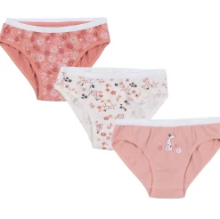 Underwear & Socks>Nano Flowers 3pk Undies 2-12 Pink