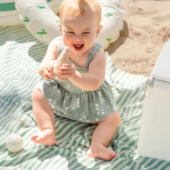 Clearance Flowers Printed Swimsuit 6-24m Swimsuits