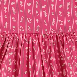 Hot Flowers Stripe Dress 2-8y Kids Dresses & Rompers