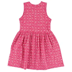 Hot Flowers Stripe Dress 2-8y Kids Dresses & Rompers