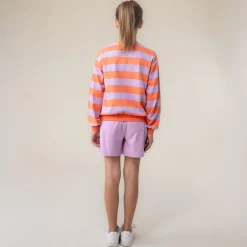 Outlet Flowers Striped Sweatshirt 212 Kids Fleeces And Sweatshirts|Tops