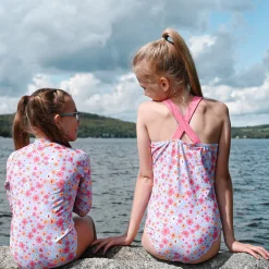 Sale Flowers Swimsuit 2-14y Kids Swimsuits