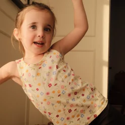 Online Flowers Tank Top 2-8y Kids Tops