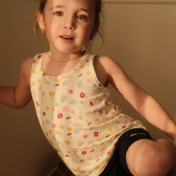Online Flowers Tank Top 2-8y Kids Tops
