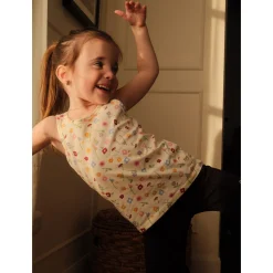 Online Flowers Tank Top 2-8y Kids Tops