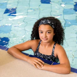 Swimsuits>Nano Flowers Uv Headband 2-6 Black