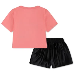 Sportswear|Outfit Sets>Jordan Flowy Durasheen Short Set 2-4t Black