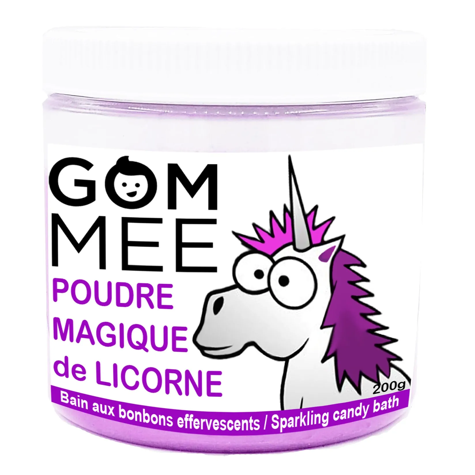 Body & Hair Care|Body & Hair Care>Gom-mee Foaming Magic Powder 200g - Unicorn
