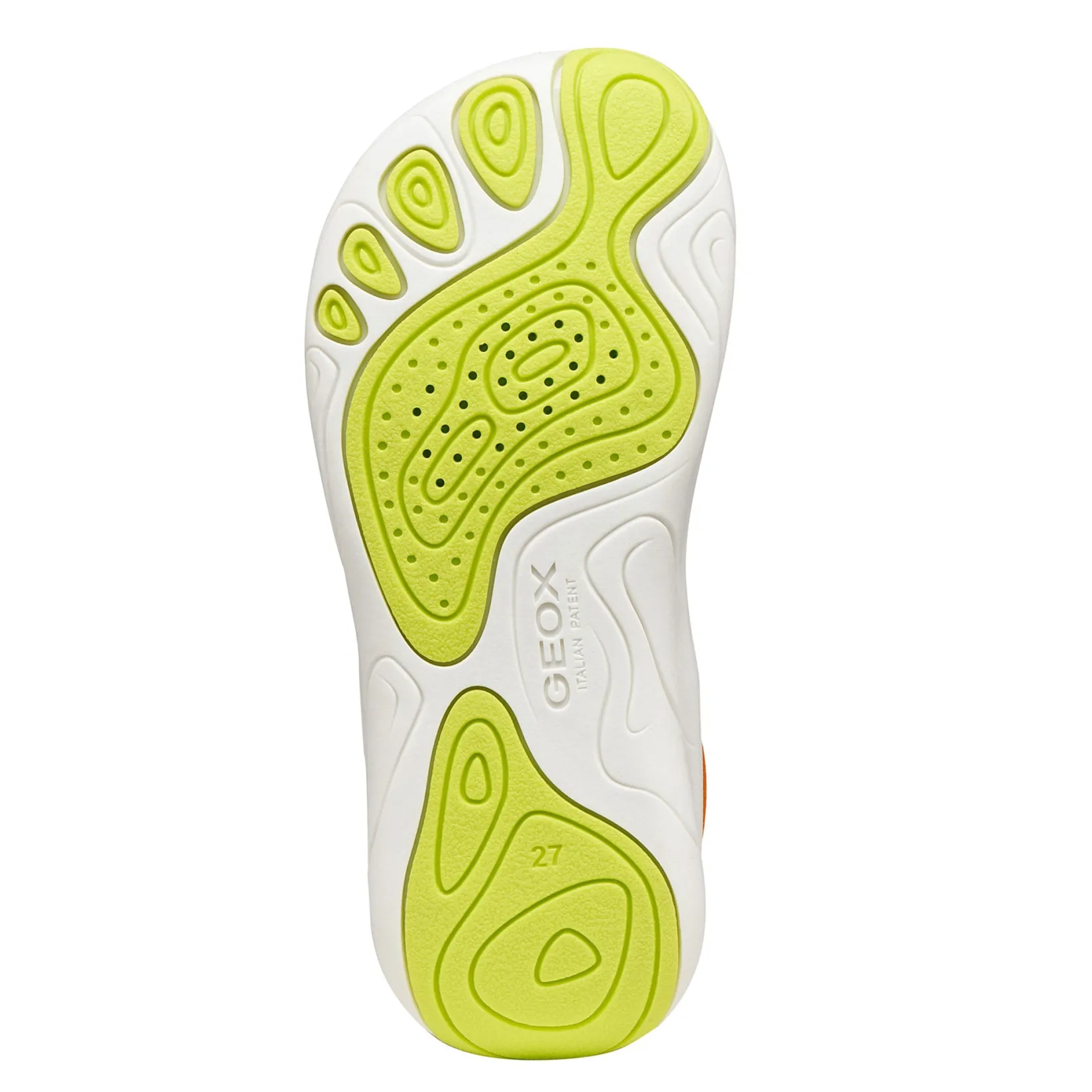 Athletic Shoes|Shoes>Geox Foot-run Shoes 24-33 Orange