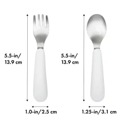 Online Fork & Spoon Set - Dusk Kids Tableware|Plates & Placemats