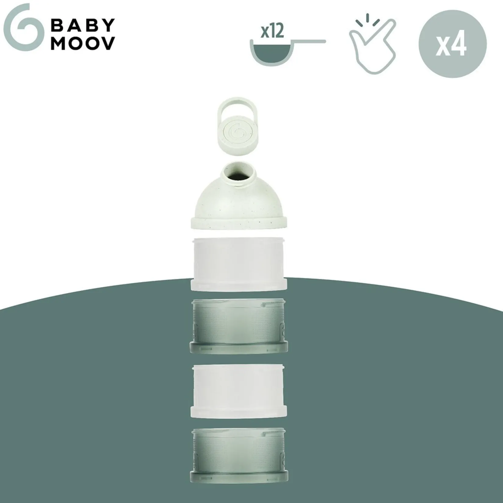 Formula Dispenser - Green Kids Breastfeeding|Snack Bags & Containers