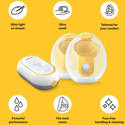 Clearance Freestyle™ Mini Hands-free Double Electric Breast Pump Breastfeeding|Breast Pumps
