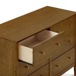 Storage Furniture>DaVinci Frem 6-Drawer Dresser - Walnut