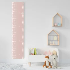 FRENCH Lux Modern Growth Chart - Pink Growth Charts|Baby Memories