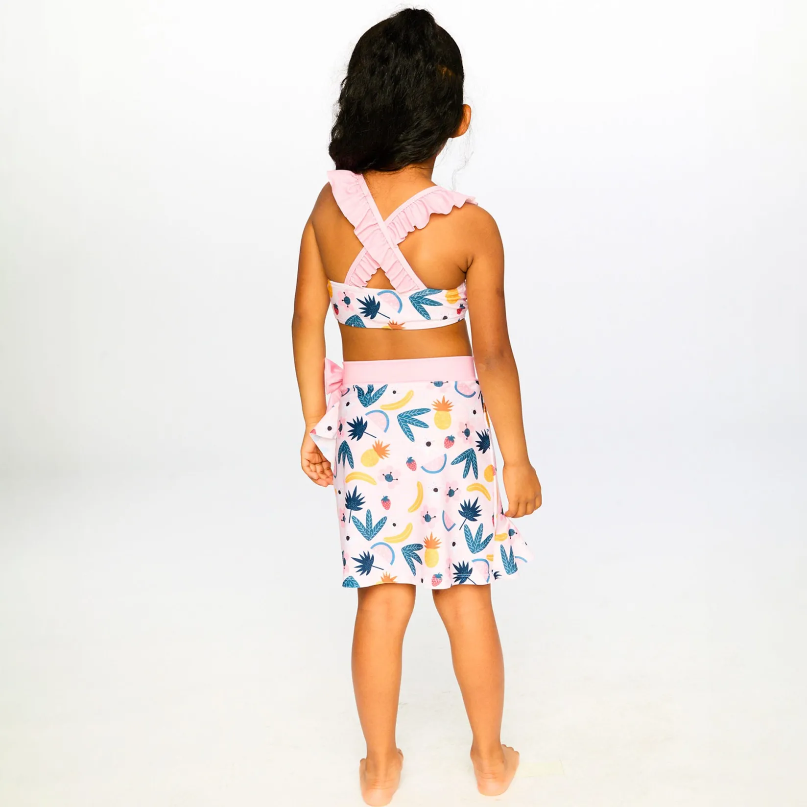 Clearance Fruit Fiesta Beach Skirt 7-12 Kids Swimsuits