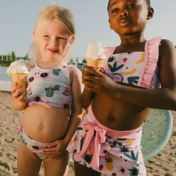 Clearance Fruit Fiesta Beach Skirt 7-12 Kids Swimsuits
