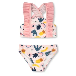 Swimsuits>Deux par Deux Fruity Fiesta Bikini 2-6 Pink