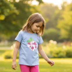 Leggings & Jeggings>Camp by Birdz Solid Biker Short 2-8y Fuchsia