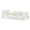 Twin, Full & Queen Beds>Dadada Baby Fun Twin Bed - White/Natural (2 Boxes)