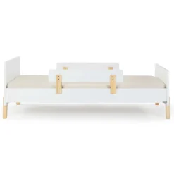 Twin, Full & Queen Beds>Dadada Baby Fun Twin Bed - White/Natural (2 Boxes)