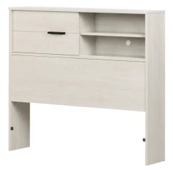 Sale Fynn Twin Headboard with Storage - Winter Oak Twin, Full & Queen Beds