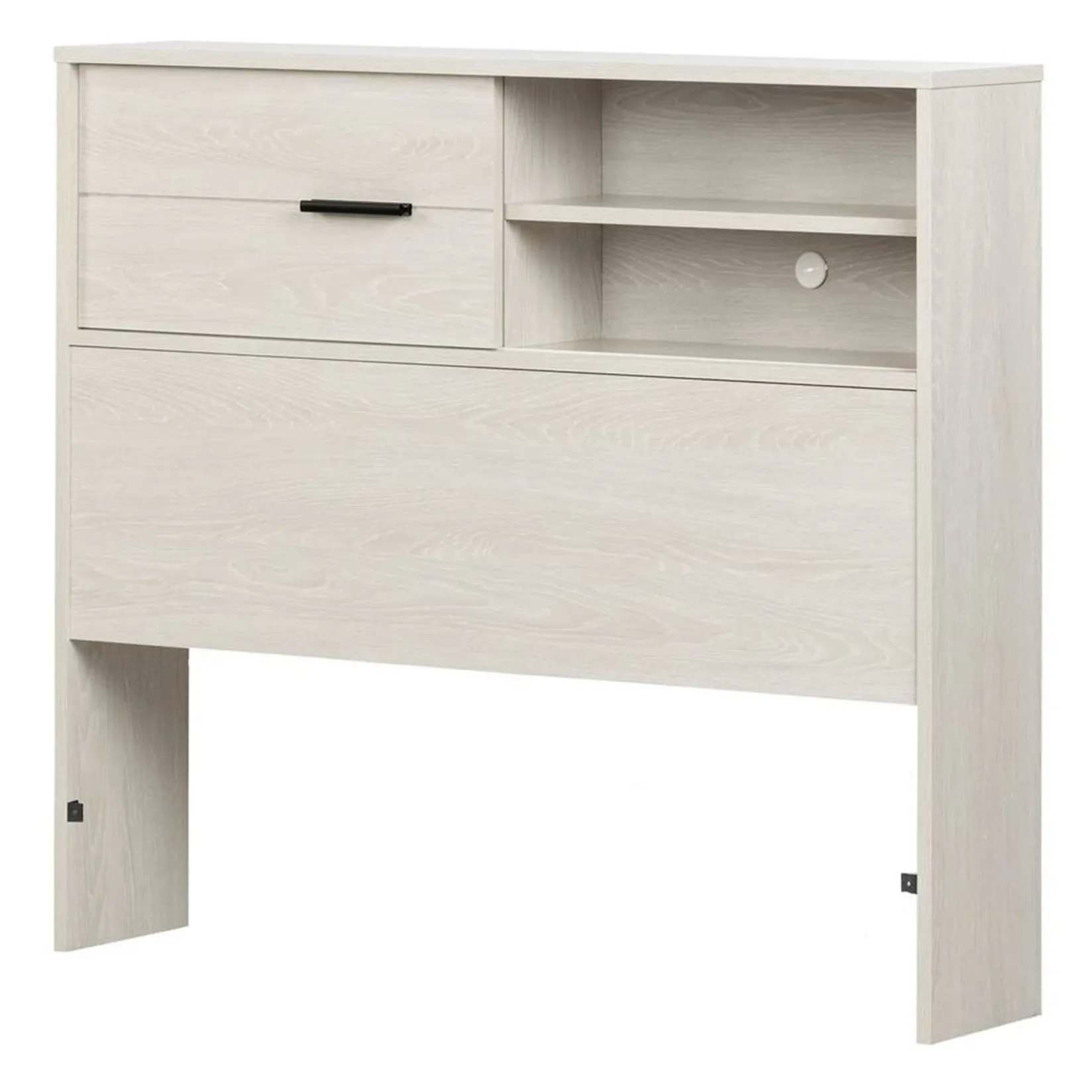 Sale Fynn Twin Headboard with Storage - Winter Oak Twin, Full & Queen Beds