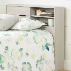 Sale Fynn Twin Headboard with Storage - Winter Oak Twin, Full & Queen Beds