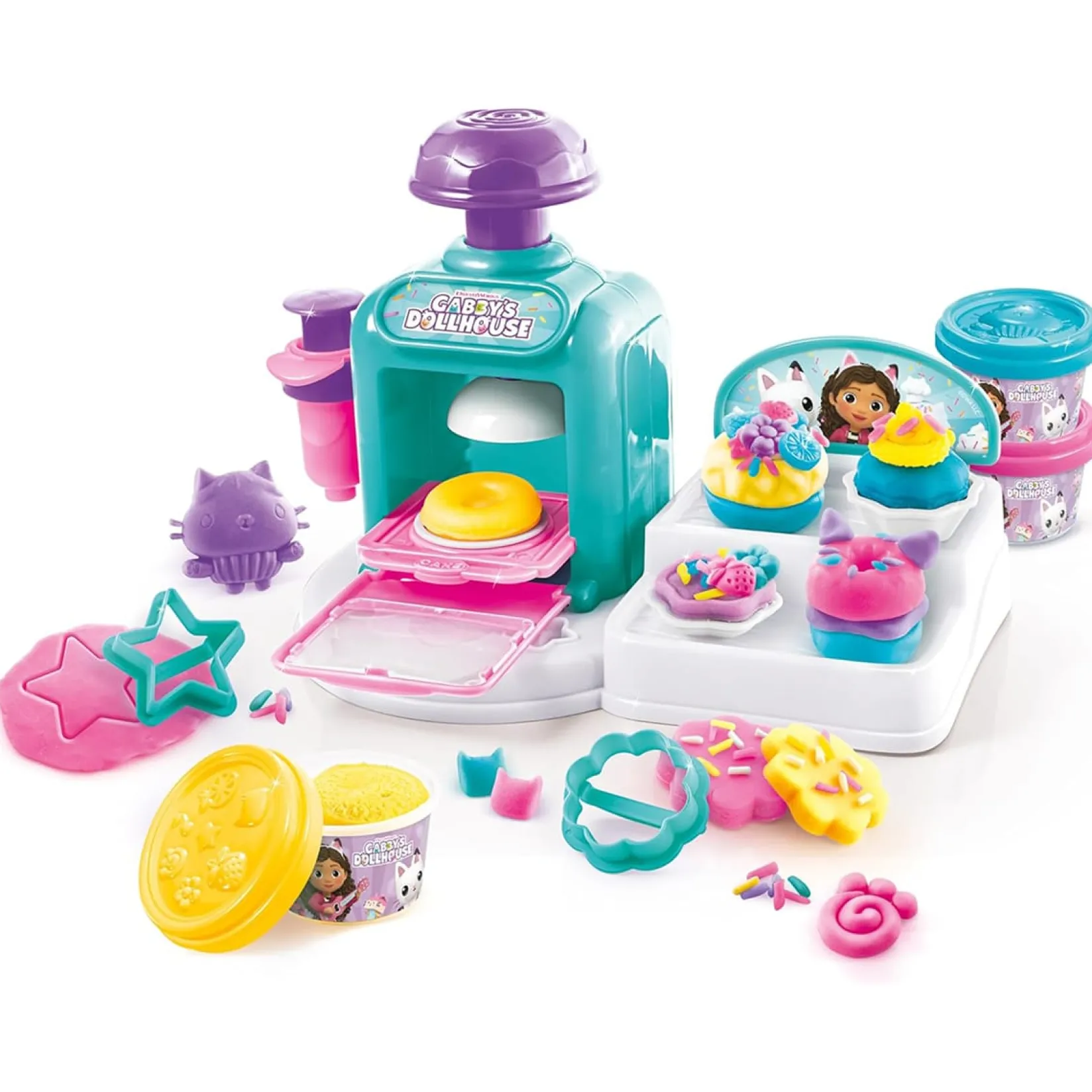 Diy & Activities>Danawares Gabby Dough Cakey Cat Kitchen