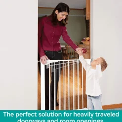 Discount Gateway® Pressure Plus Gate - White Gates & Safety