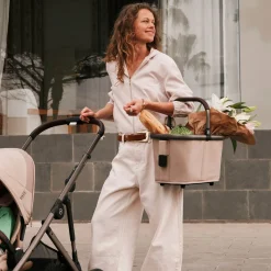 Strollers|Strollers & Trailers>Cybex Gazelle S 2 Stroller - Taupe Frame with Almond Beige Seat