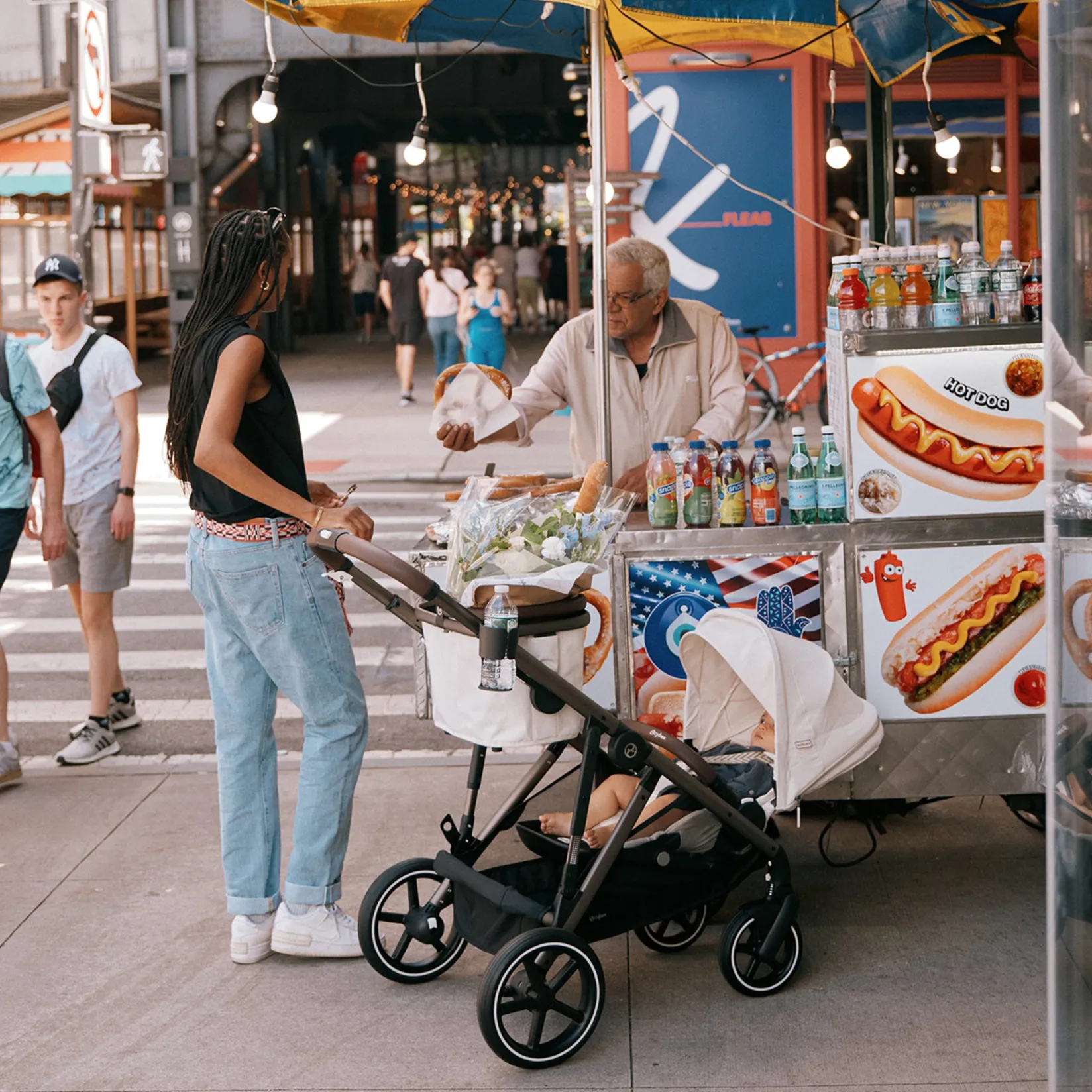 Strollers|Strollers & Trailers>Cybex Gazelle S 2 Stroller - Taupe Frame with Almond Beige Seat