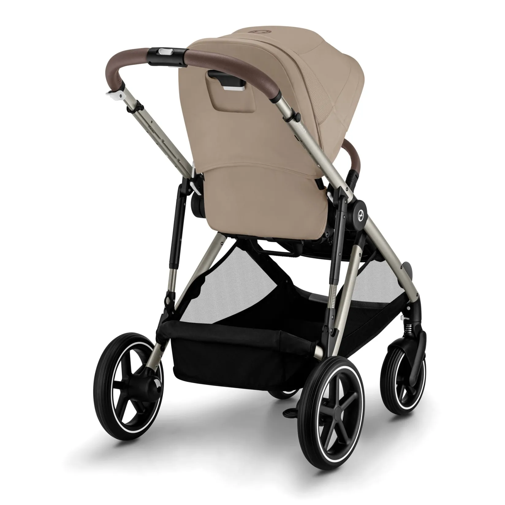 Strollers|Strollers & Trailers>Cybex Gazelle S 2 Stroller - Taupe Frame with Almond Beige Seat