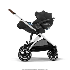 Clearance Gazelle S Stroller - Silver Frame with Moon Black Seat Kids Strollers|Strollers & Trailers