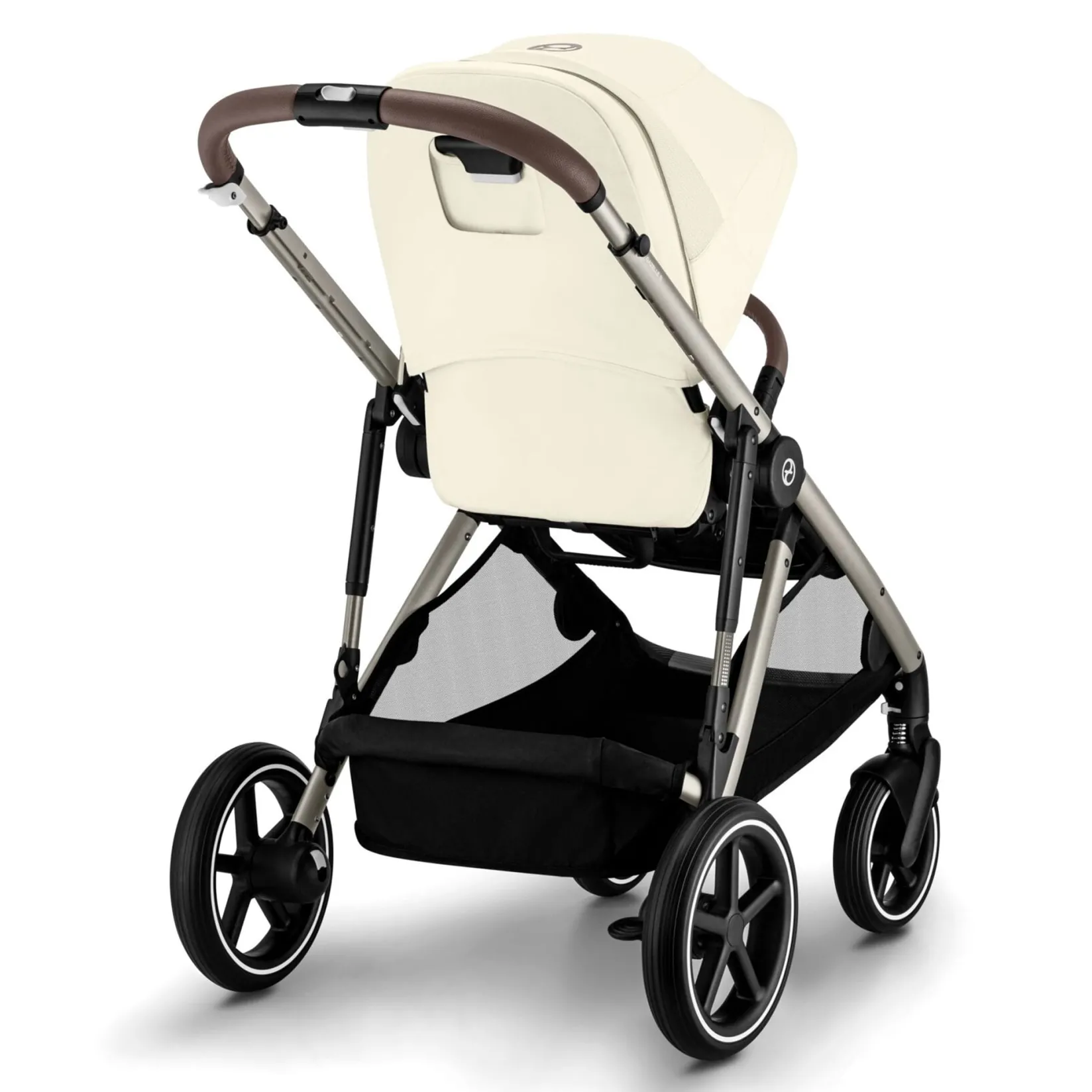Strollers|Strollers & Trailers>Cybex Gazelle S Stroller - Taupe Frame with Seashell Beige Seat