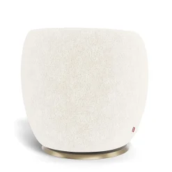 Gliders & Rocking Chairs|Gliders & Rocking Chairs>Monte Gem Rocking and Swivel Glider - Sheepskin / Gold