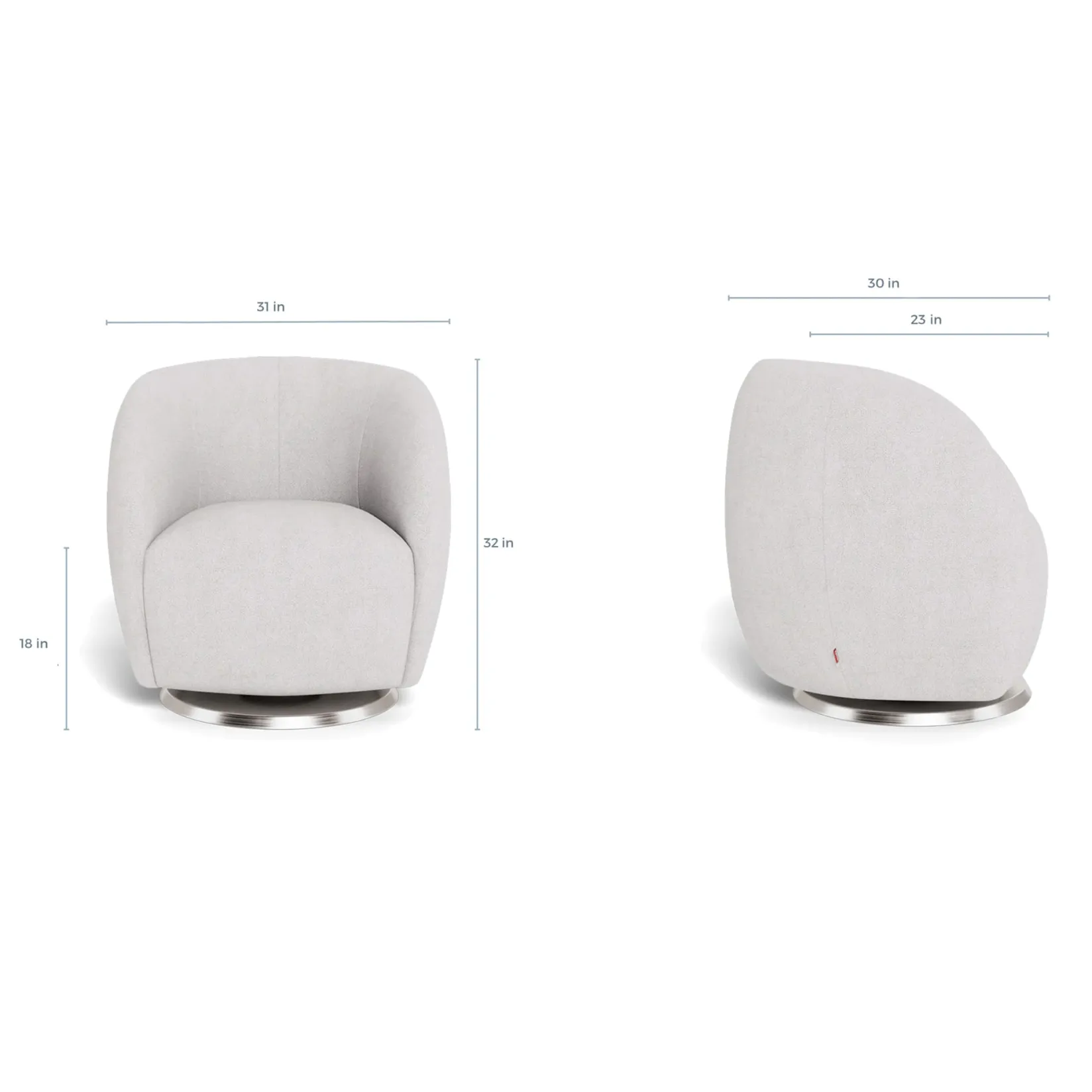 Discount Gem Rocking and Swivel Glider - Sand / Gold Gliders & Rocking Chairs|Gliders & Rocking Chairs