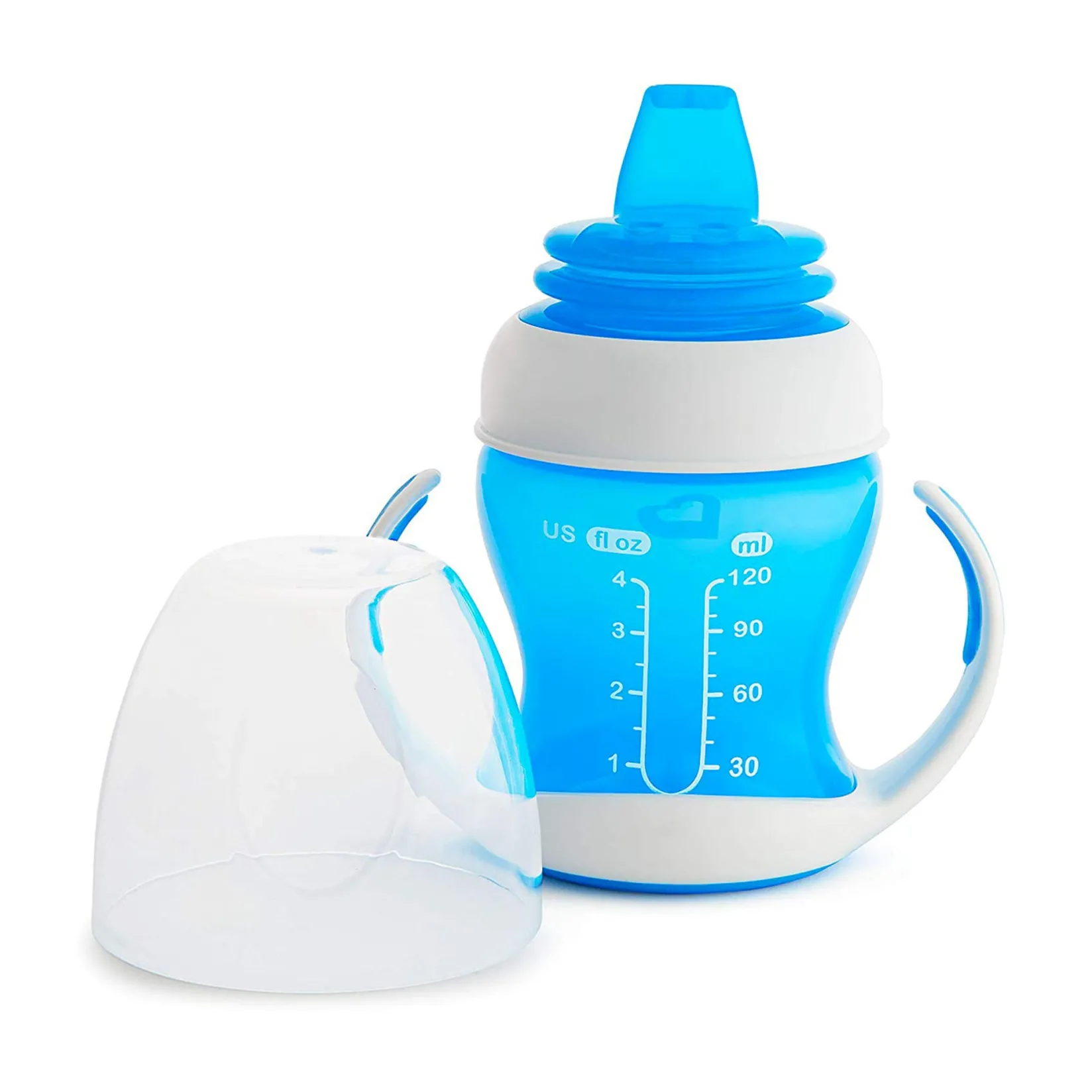 Hot Gentle™ Transition Cup 4oz - Blue Kids Breastfeeding|Tableware