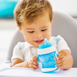 Hot Gentle™ Transition Cup 4oz - Blue Kids Breastfeeding|Tableware