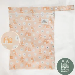 Diaper Bags|Diaper Bags>La Petite Ourse Gingerbread Wetbag