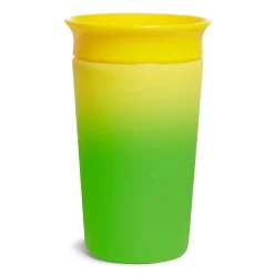 Tableware|Plates & Placemats>Munchkin Glass 360 9oz - Yellow Magic