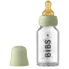 Best Glass Bottle Complete Set 110ml - Sage Breastfeeding|Bottles & Nipples