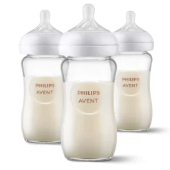 Online Glass Natural (3) Baby Bottle 8oz Breastfeeding|Bottles & Nipples