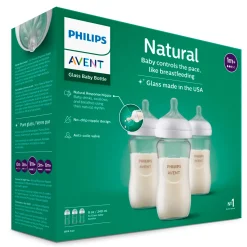 Online Glass Natural (3) Baby Bottle 8oz Breastfeeding|Bottles & Nipples