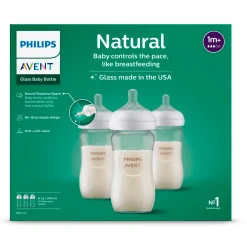 Online Glass Natural (3) Baby Bottle 8oz Breastfeeding|Bottles & Nipples