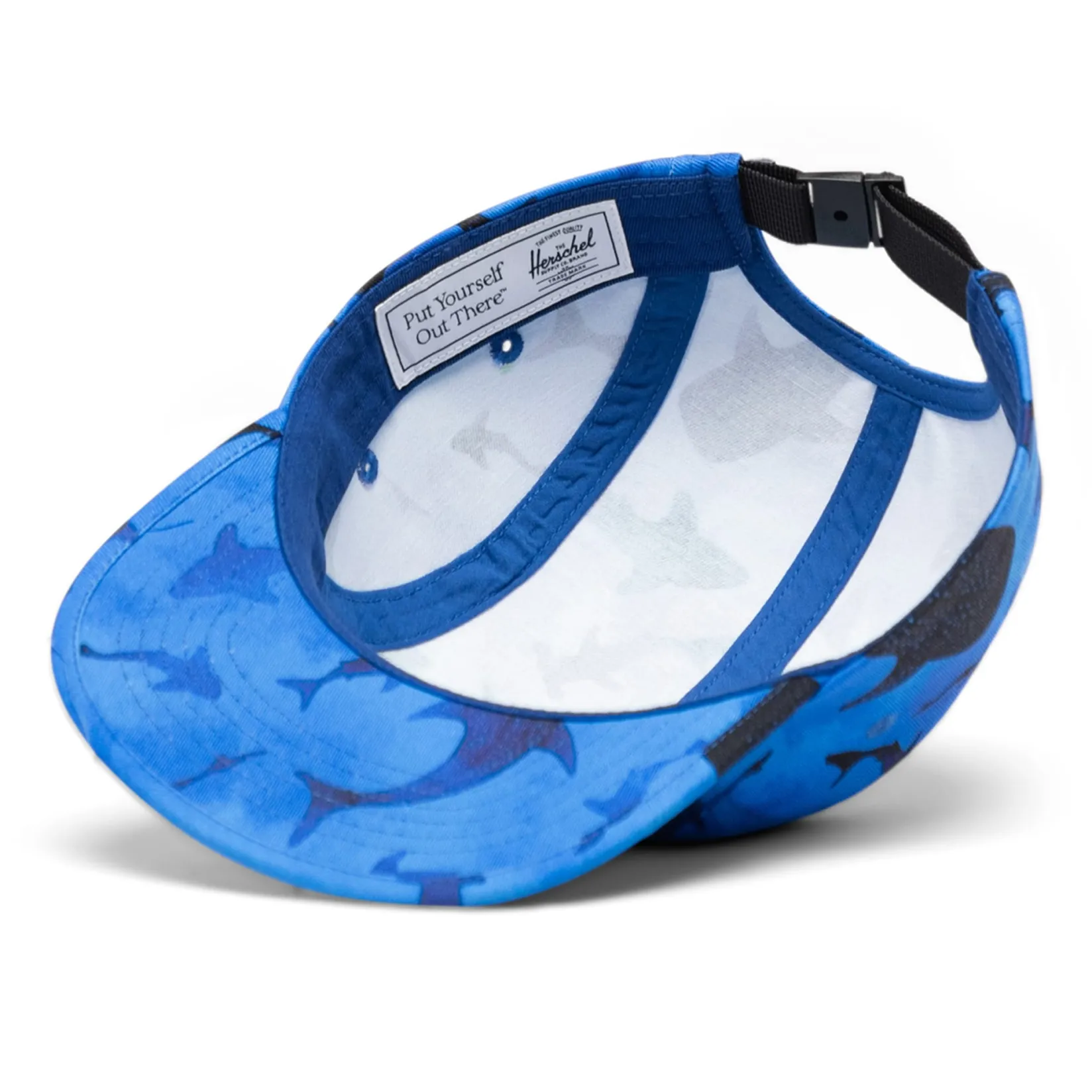 Hats And Caps>Herschel Supply Co Glendale Cap 2-7y - Sharks Blue