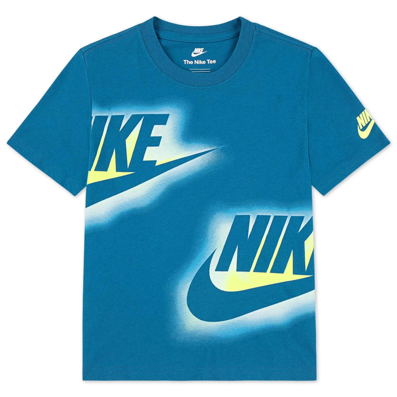 Sportswear|Tops>Nike Glow With Me T-shirt 4-7y Teal