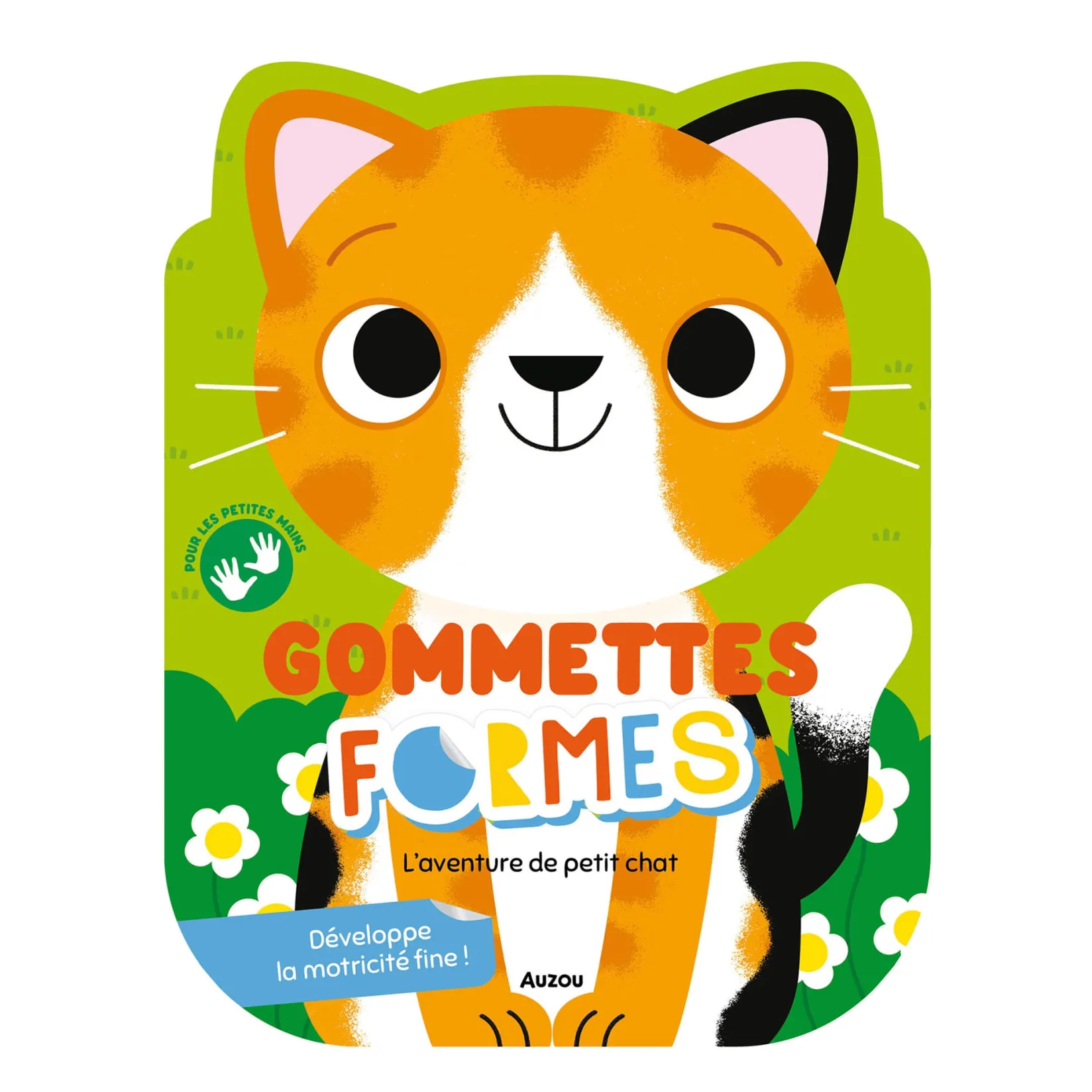 Baby 0-2 Years|Diy & Activities>Auzou Gommettes Formes - l'Aventure de Petit Chat