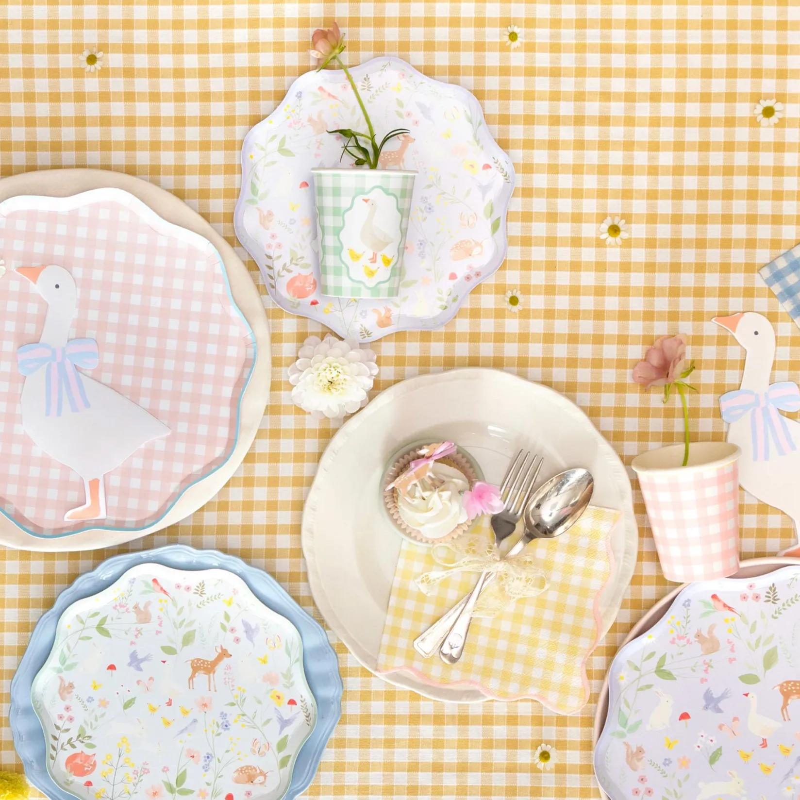 Party Supplies>Meri Meri Goose Napkins (16)