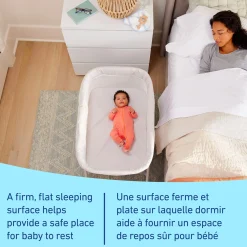 Playards & Bassinets|Playards & Bassinets>Graco DreamMore Bedside Bassinet - Willow